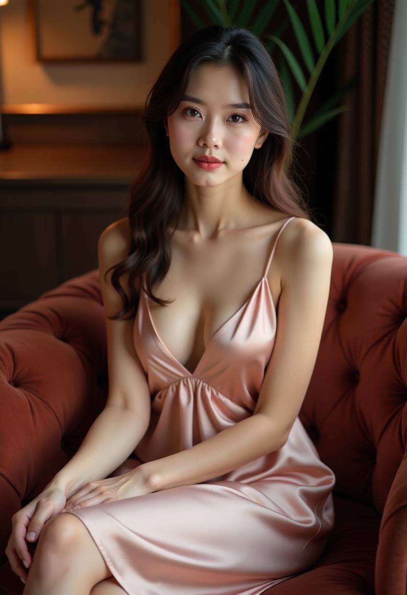 女教师在操场带领学生活动